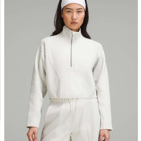 Lululemon Athletica White Sweatshirt - Picture 1 of 10